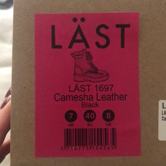 LAST Camesha Combat Boot (Leather) - Picture 10 of 15